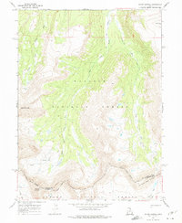 Mount Lovenia 1967 topographic map thumbnail