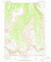 Mount Lovenia 1967 topographic map thumbnail