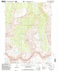 Mount Lovenia 1996 topographic map thumbnail
