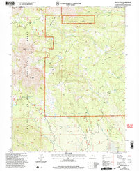 Mount Peale 2001 topographic map thumbnail