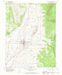 Mount Pleasant 1967 topographic map thumbnail