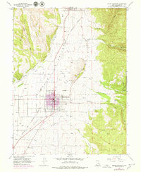 Mount Pleasant 1967 topographic map thumbnail