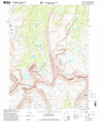 Mount Powell 1996 topographic map thumbnail