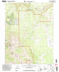 Mount Waas 2001 topographic map thumbnail