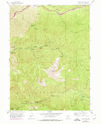Mount Aire 1955 topographic map thumbnail