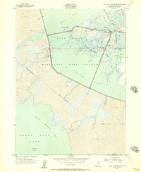 Mouth of Bear River 1955 topographic map thumbnail