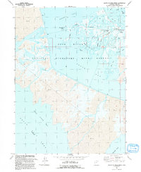 Mouth of Bear River 1991 topographic map thumbnail