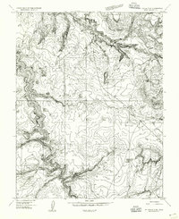 Mt Peale 2 SW topographic map thumbnail