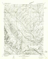 Mt Peale 4 NW topographic map thumbnail