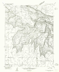 Mt Peale 4 SE topographic map thumbnail