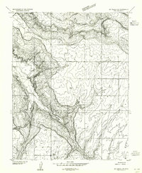 Mt Peale 4 SW topographic map thumbnail