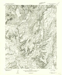 Mt Pennell 2 SE 1953 topographic map thumbnail