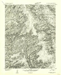 Mt Pennell 3 SW topographic map thumbnail