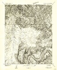 Mt Pennell 4 NE 1953 topographic map thumbnail