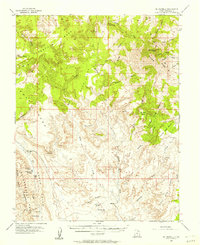 Mt Pennell 1953 topographic map thumbnail