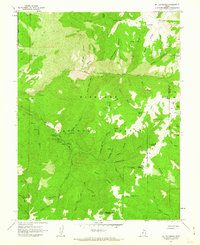 Mt. Catherine 1961 topographic map thumbnail