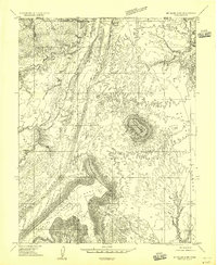 Mt. Ellen 2 NW 1954 topographic map thumbnail