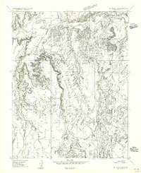 Mt. Ellen 2 SE 1954 topographic map thumbnail