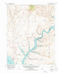 Mt. Ellsworth 1953 topographic map thumbnail