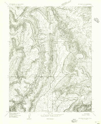 Mt. Waas 4 NE 1954 topographic map thumbnail