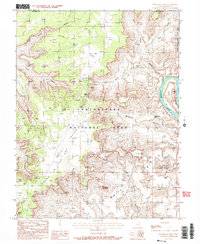 Musselman Arch 1988 topographic map thumbnail