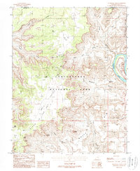 Musselman Arch 1988 topographic map thumbnail