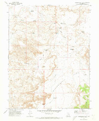 Mussentuchit Flat 1968 topographic map thumbnail