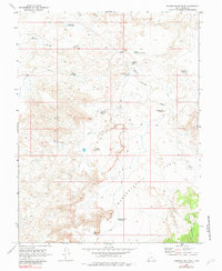 Mussentuchit Flat 1968 topographic map thumbnail