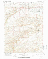 Myton SE 1964 topographic map thumbnail