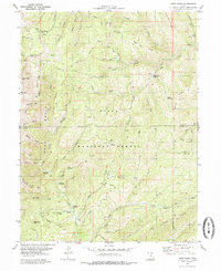 Nebo Basin 1979 topographic map thumbnail