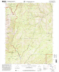 Nebo Basin 1998 topographic map thumbnail