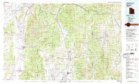 Nephi 1981 topographic map thumbnail