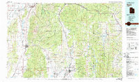 Nephi 1981 topographic map preview