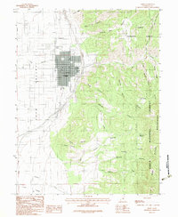 Nephi 1983 topographic map thumbnail