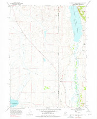 Neponset Reservoir NE 1968 topographic map thumbnail