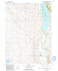 Neponset Reservoir NE 1991 topographic map thumbnail