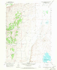 Neponset Reservoir NW 1968 topographic map preview