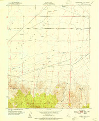 Ninemile Knoll 1953 topographic map thumbnail