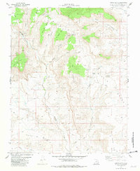 Nipple Butte 1981 topographic map thumbnail