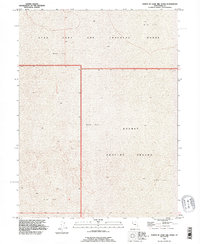 North of Gold Hill Wash 1993 topographic map thumbnail