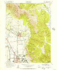 North Ogden 1955 topographic map thumbnail