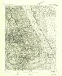Notom 1 SW 1952 topographic map thumbnail