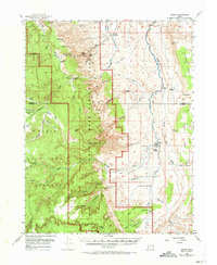 Notom 1952 topographic map thumbnail