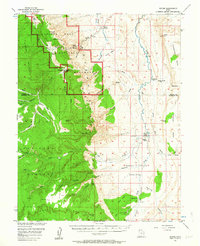 Notom 1952 topographic map preview