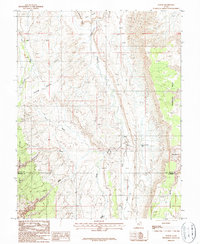Notom 1987 topographic map thumbnail