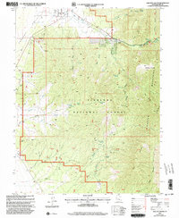 Oak City South 2001 topographic map thumbnail
