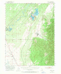 Oak City 1951 topographic map thumbnail
