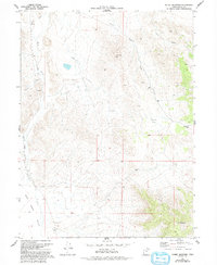Ochre Mountain 1973 topographic map thumbnail