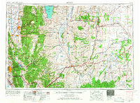 Ogden 1954 topographic map preview