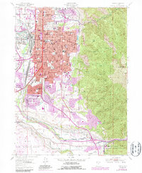 Ogden 1955 topographic map preview